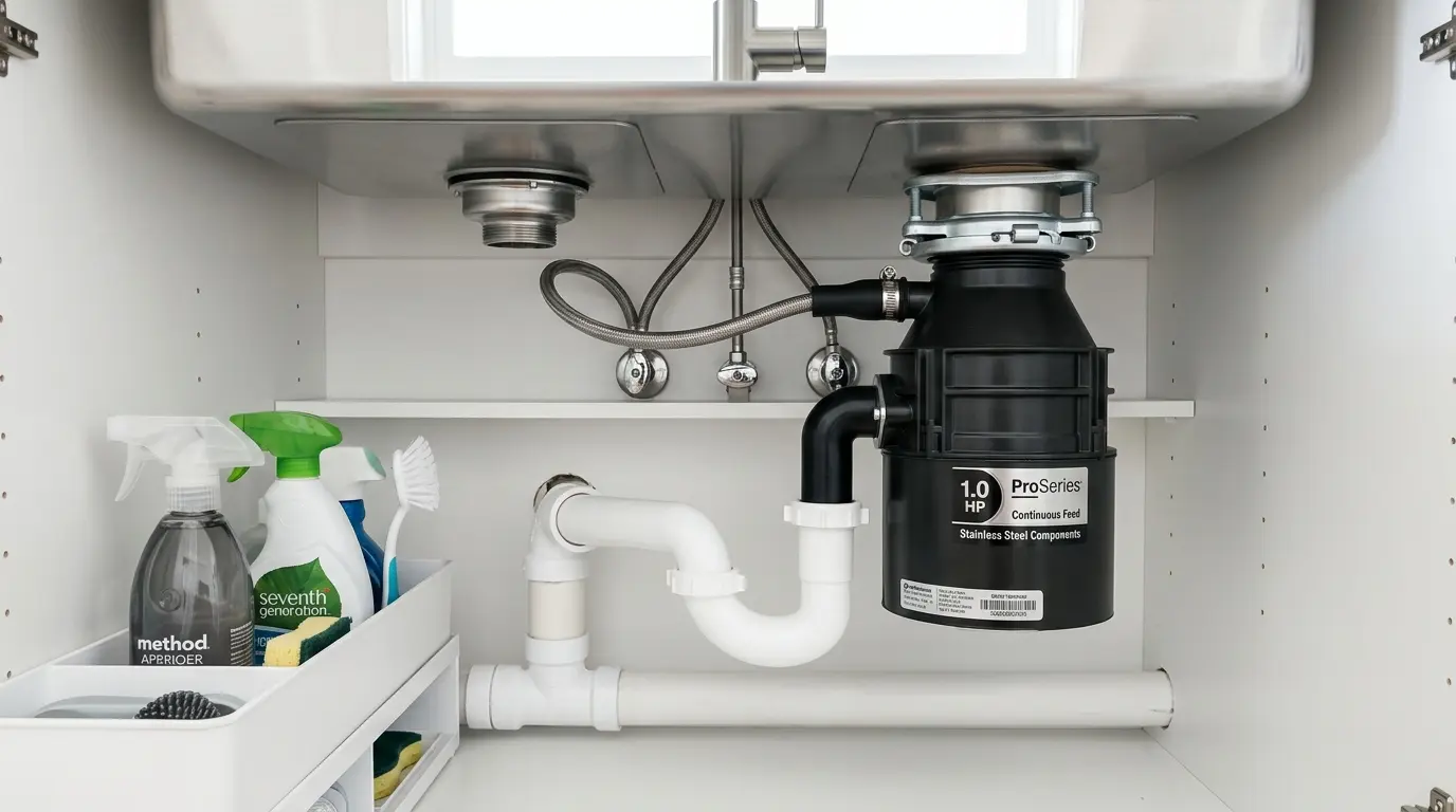 Professional garbage disposal repair & install services