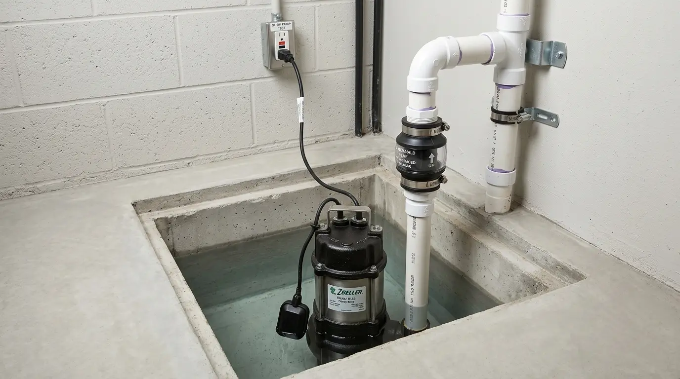 Professional sump pump & backup systems services